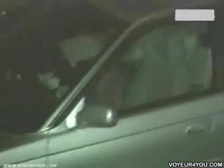 Infrared vid adult movie on the car