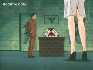 X rated video Prisoner Anime adolescent Gets Pussy Rubbed In Undies