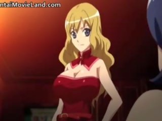 Prsatá sedusive anime transsexuál dostane ji člen part5