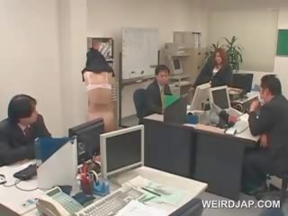Terrific Asian Office honey Sexually Tortured At Work