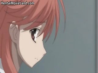 Nevinný málo anime bruneta svůdnice part3